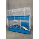 2 level Metal Rabbit Guinea Pig Ferret Hutch Small animals Cage 100cm
